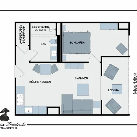 Logierhaus Friedrich We 6 - 